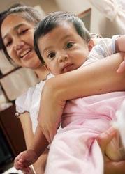 alya bersama bunda